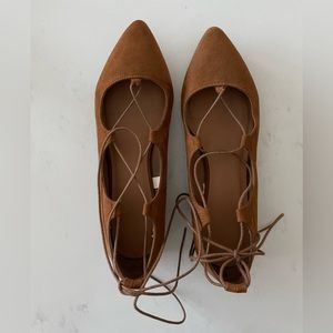 Lace up Ballet Flat